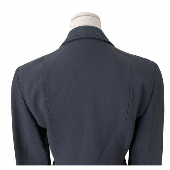 Iconic Rare MOSCHINO Cheap and Chic Black Said Sew Sewing Kit Jacket sz 8 - Picture 7 of 12